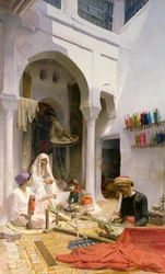 Ein arabischer Weber, 1886